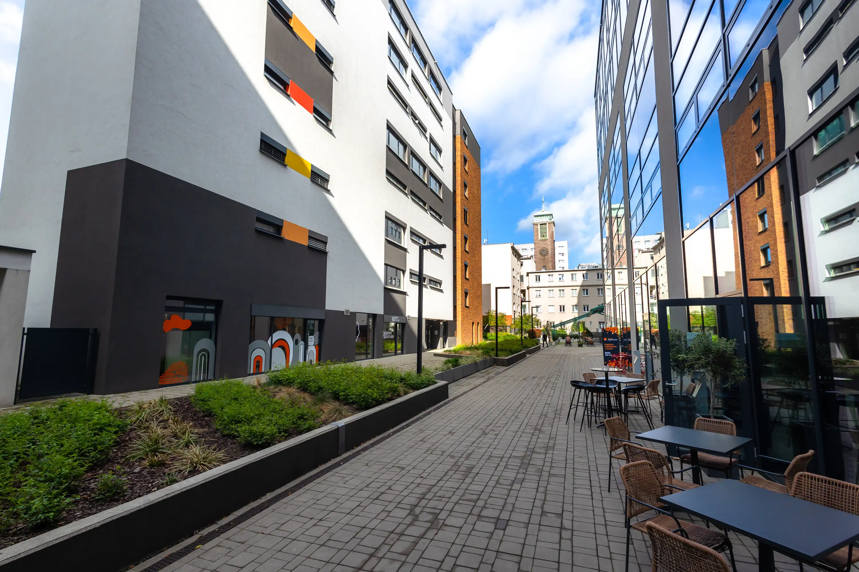 Steinov dvor - okolie štúdia