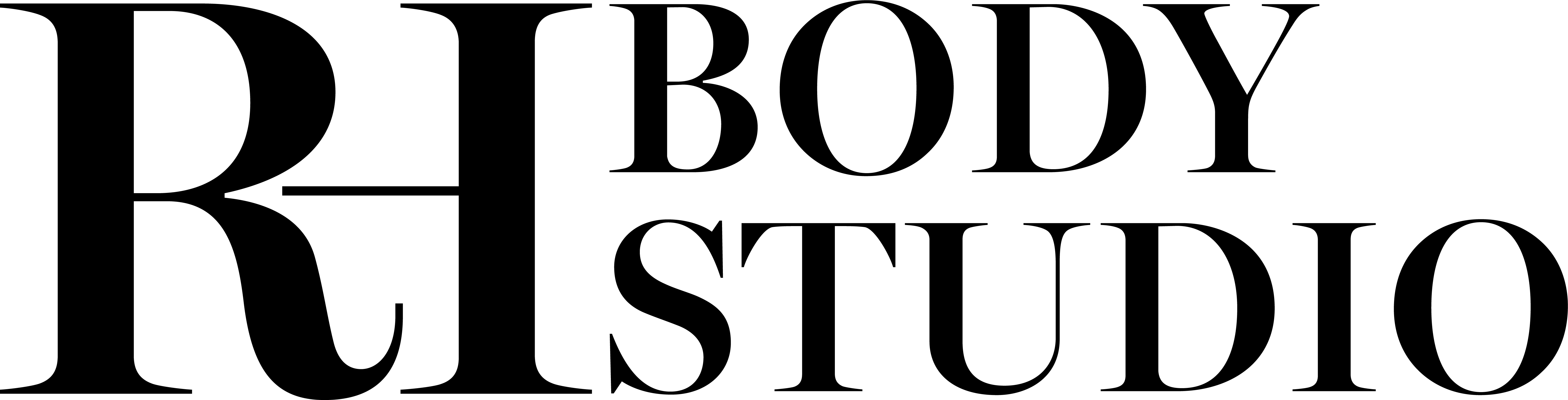 RH Body Studio logo